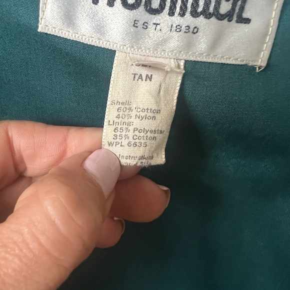 Vintage Woolrich Beige Men’s Parka 1980’s Woolrich Jacket 80’s Utility Jacket - Picture 7 of 11